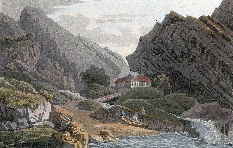 John William Edy Svinesund Ferry, Swedish side China oil painting art